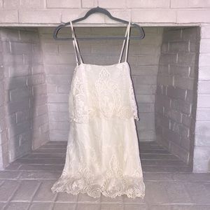 White Lulu’s Mini Dress